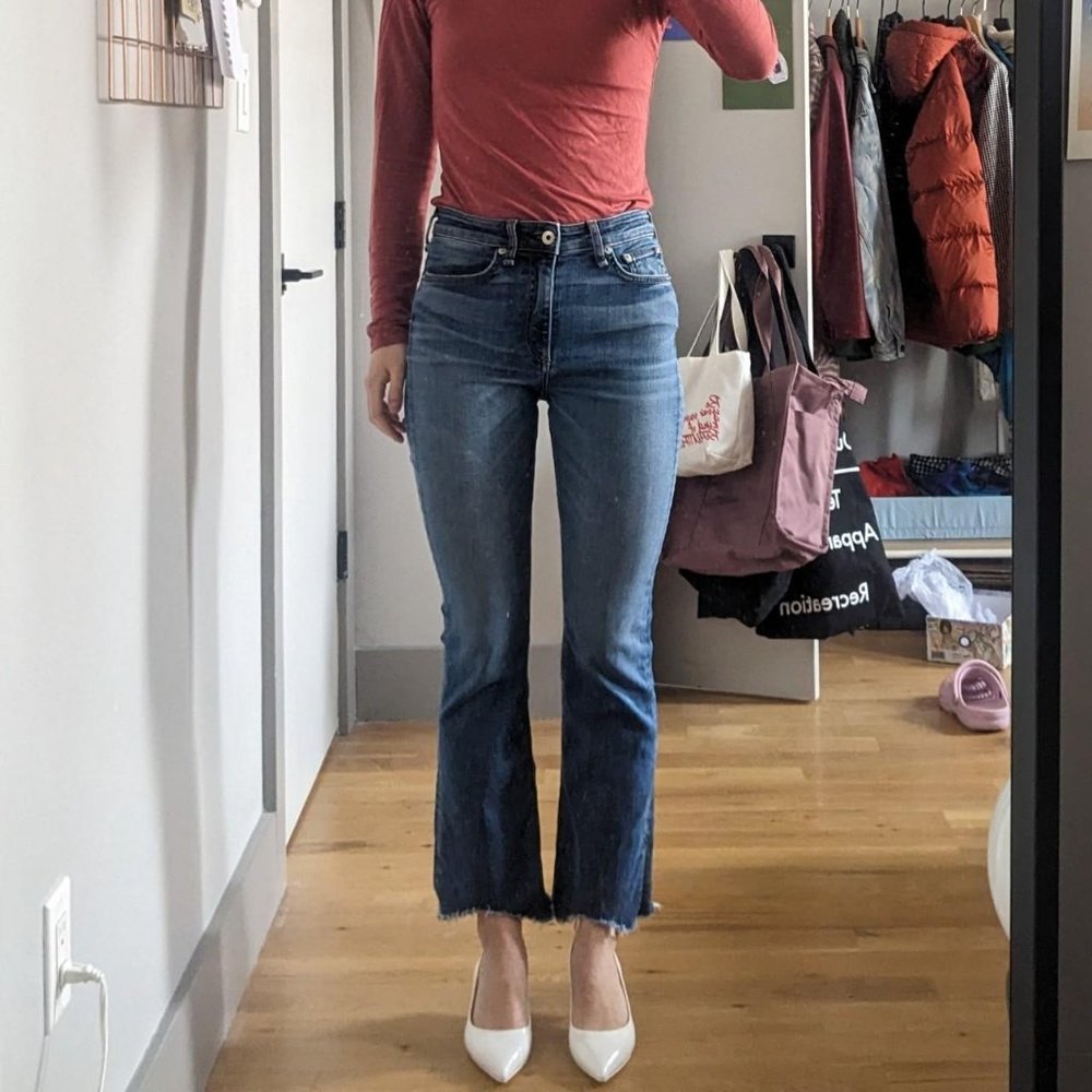 rag & bone nina high-rise ankle flare